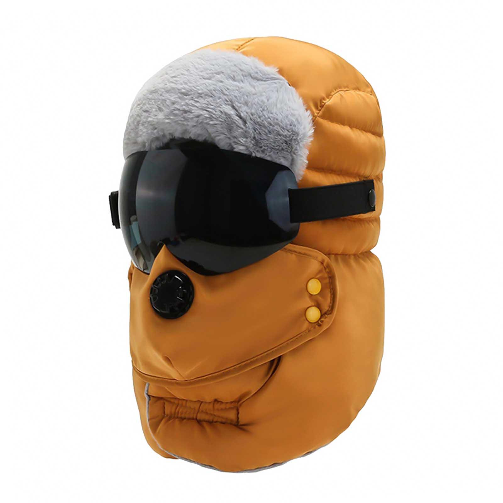 Balaclava Ski Mask Windproof Fleece - Gorro de inverno tipo «trapper», máscara