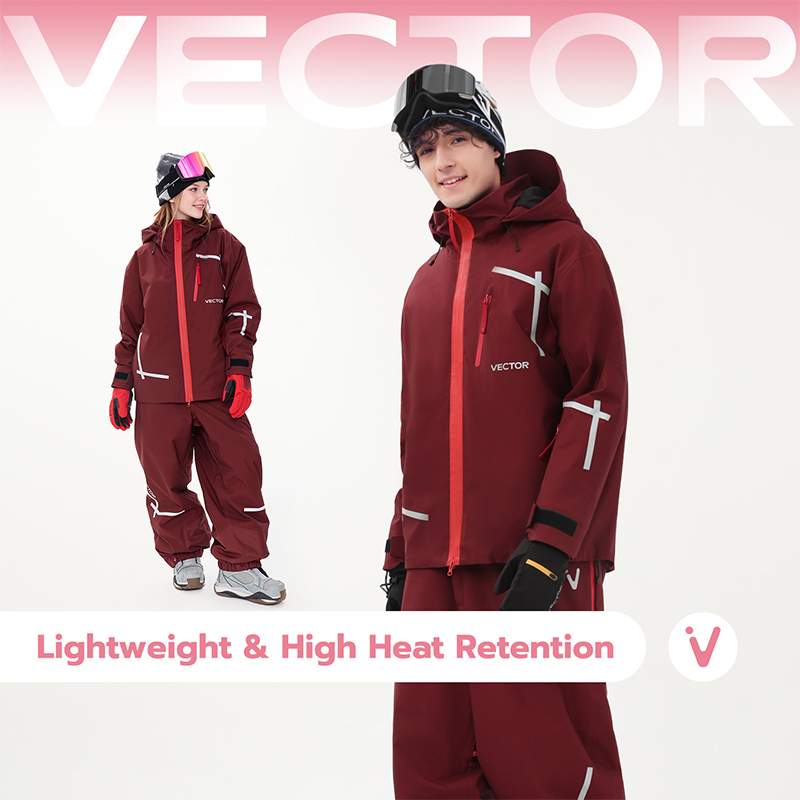 Ski Pants Waterproof Insulated Winter - VECTOR Jaqueta de esqui para mulheres,