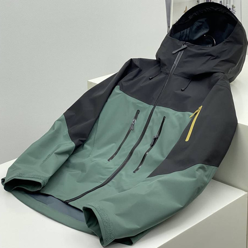 Snowboard Jacket Gore Tex Waterproof - Jaqueta corta-vento unissex com logotipo de
