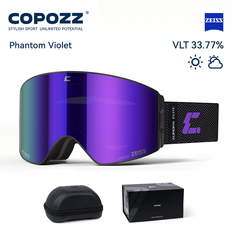 Ski Goggles Magnetic Quick Change Lens - COPOZZ 2026 Novo Óculos de Esqui