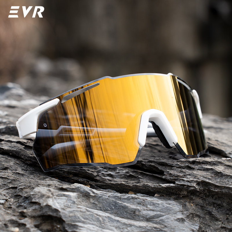 Ski Goggles Polarized Photochromic - Óculos de ciclismo fotocromáticos EVR, para