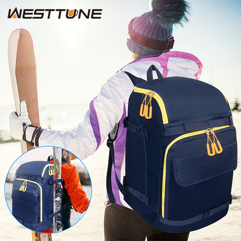 Ski Boot Bag Backpack Travel - Westtune saco de bota de esqui