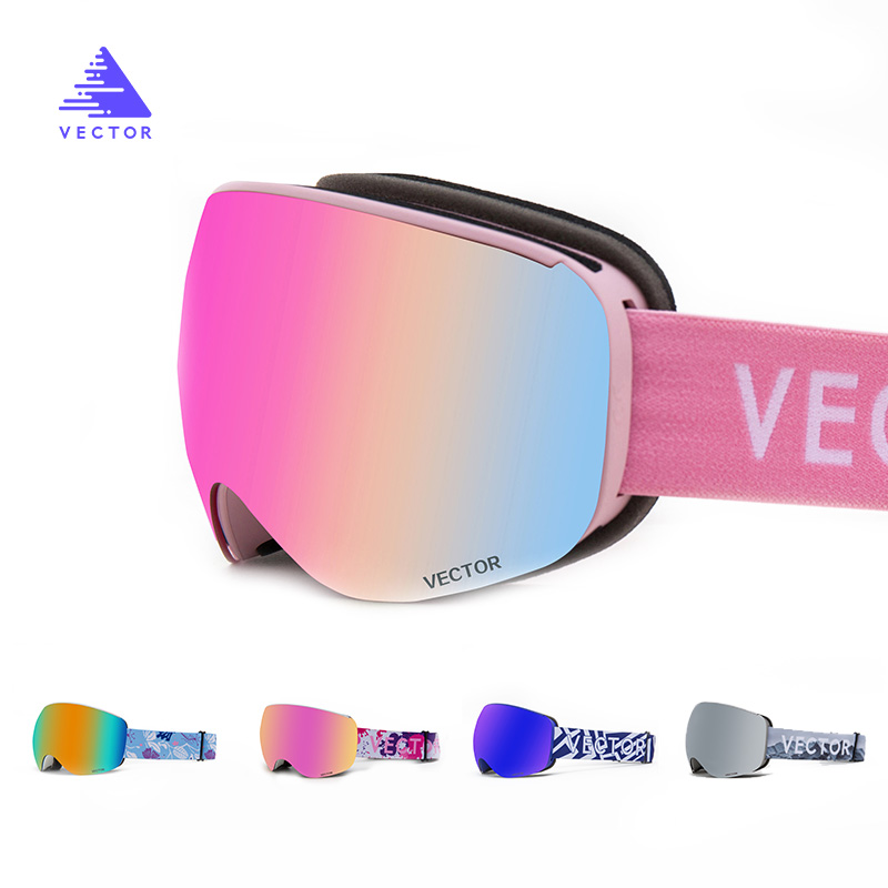 Ski Goggles Magnetic Quick Change Lens - Óculos de esqui magnéticos VECTOR com