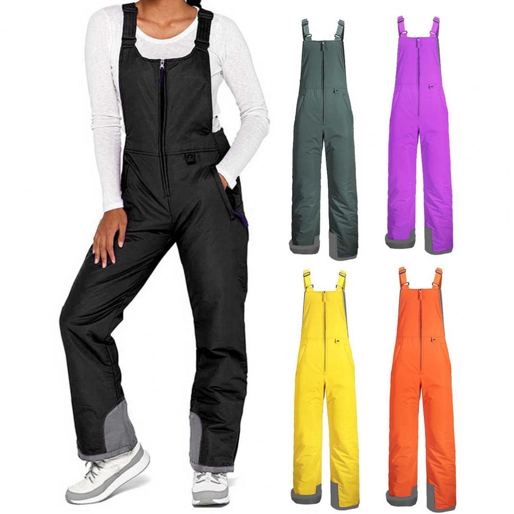 Ski Pants Waterproof Insulated Winter - Calças de esqui isoladas unissex, macacão