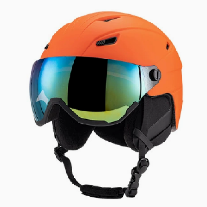 Ski Helmet With Integrated Visor - Capacete de Esqui Integrado para Homens