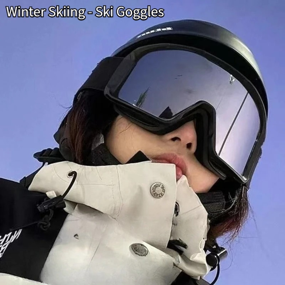 Óculos de esqui anti nevoeiro  - Snowboard Goggles Otg Over Glasses avaliação e preço