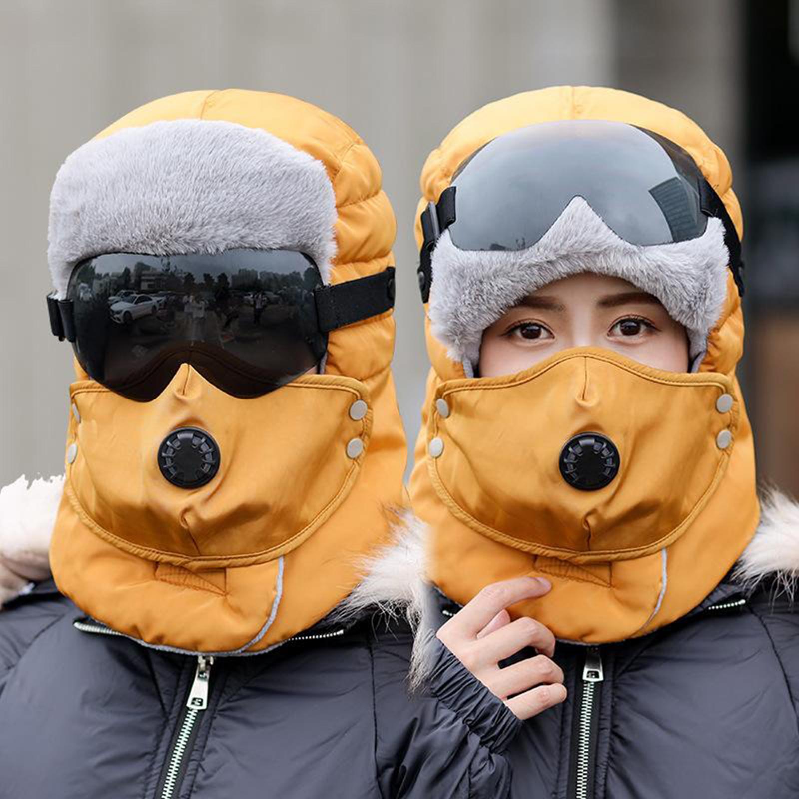 Gorro de inverno tipo «trapper - Balaclava Ski Mask Windproof Fleece avaliação e preço