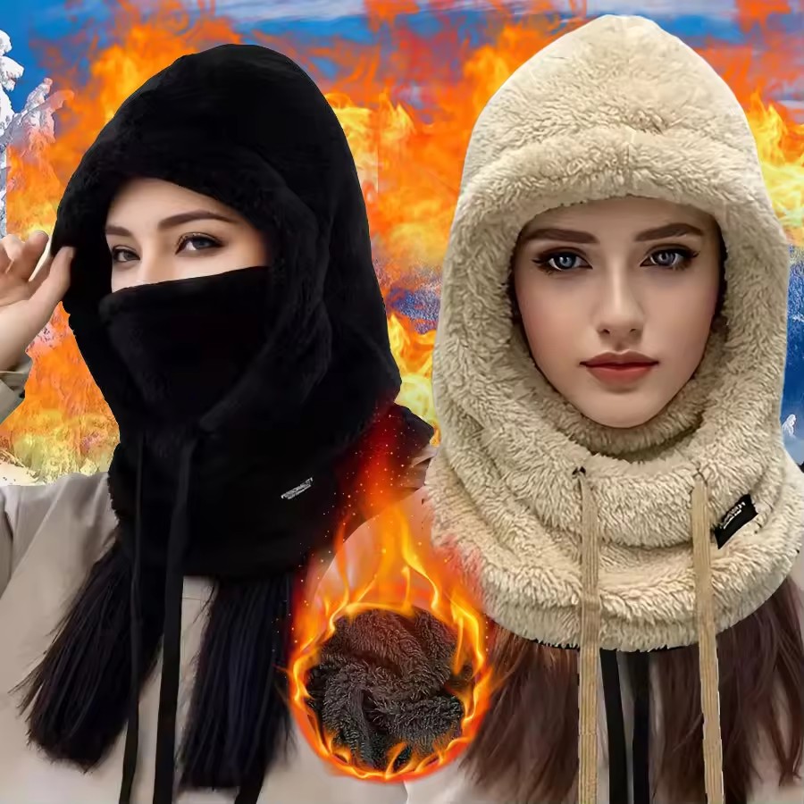 Balaclava Térmica Quente e à P - Balaclava Ski Mask Windproof Fleece avaliação e preço
