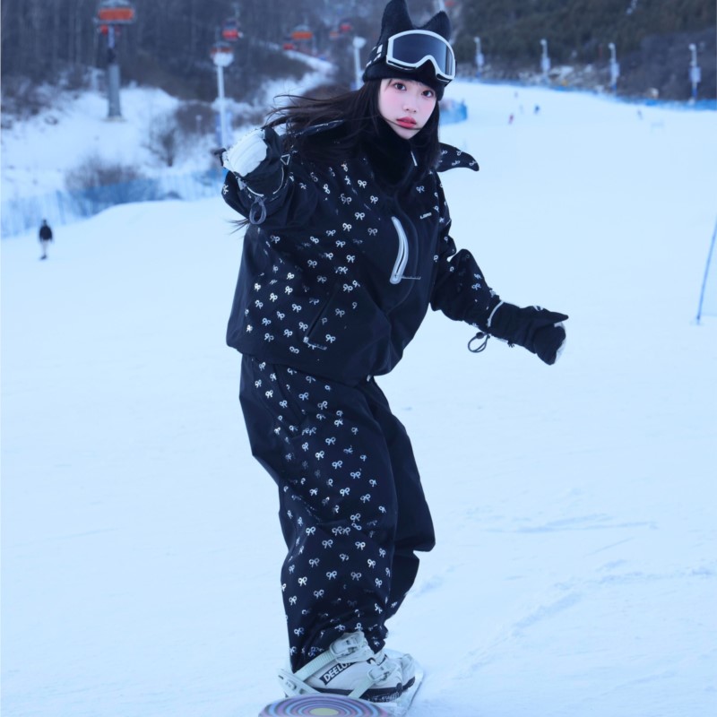 Conjunto de Jaqueta e Calças d - Ski Pants Waterproof Insulated Winter avaliação e preço
