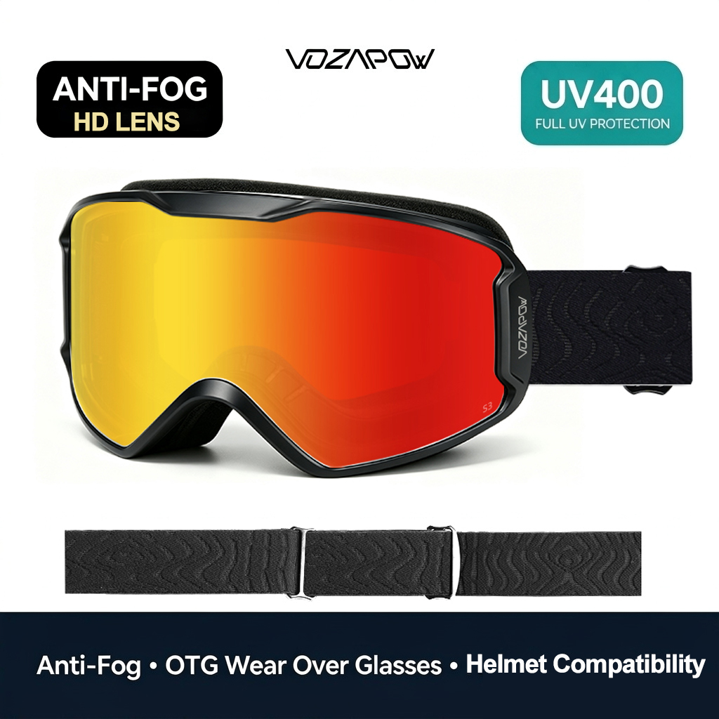 Óculos de esqui e snowboard VO - Snowboard Goggles Otg Over Glasses avaliação e preço