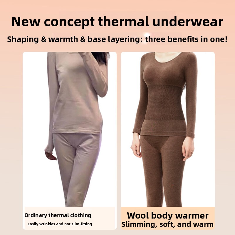 Conjunto de roupa íntima térmi - Merino Wool Base Layer Thermal Underwear avaliação e preço