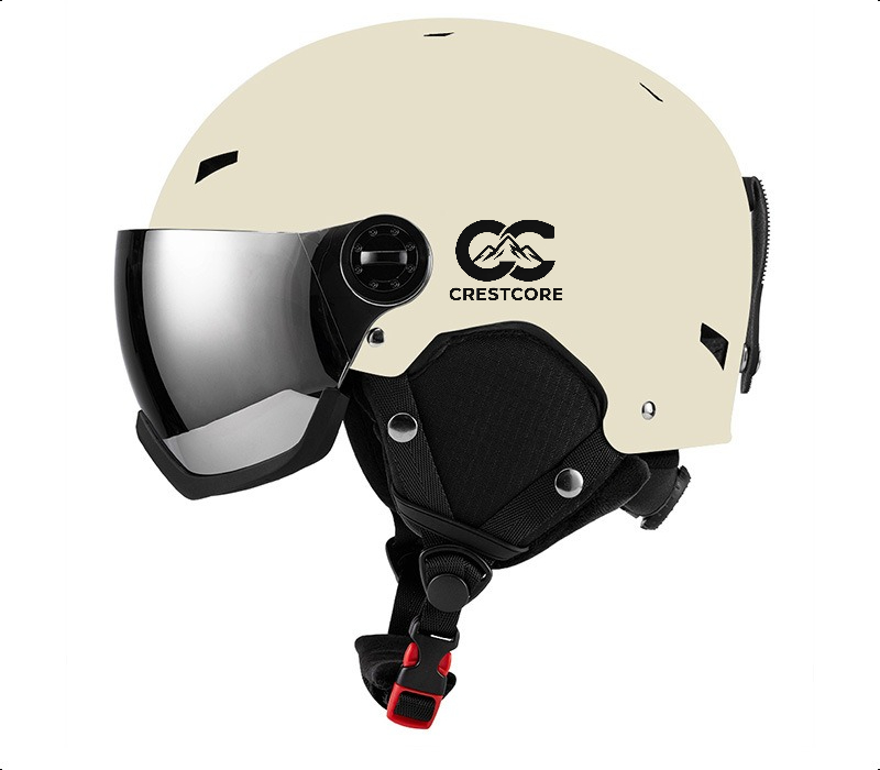 2026 Novo Capacete de Esqui Le - Ski Helmet With Integrated Visor avaliação e preço