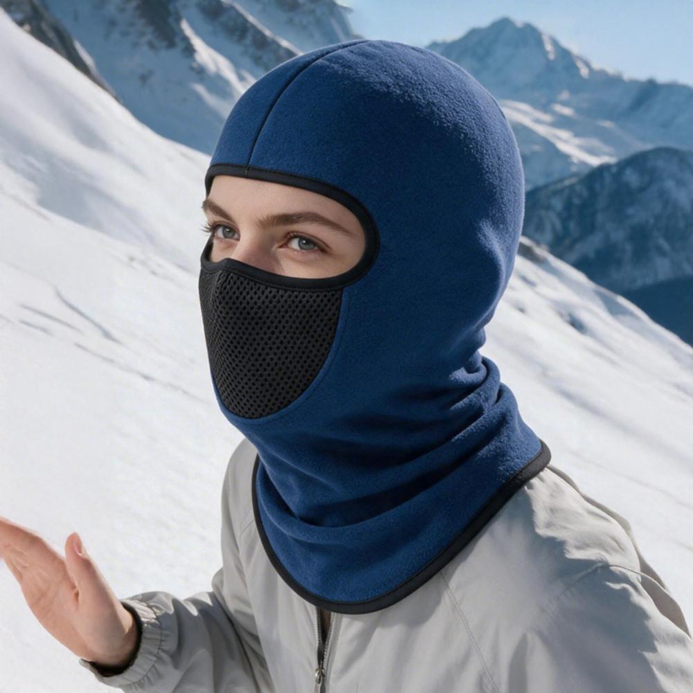 Protetor facial quente, balacl - Balaclava Ski Mask Windproof Fleece avaliação e preço