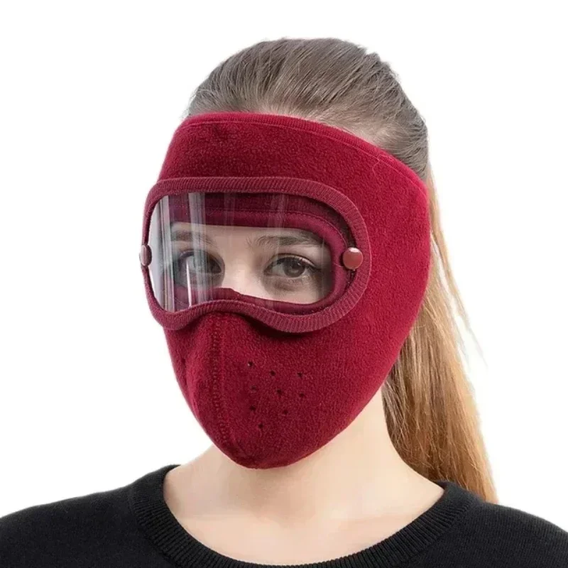 Máscara Facial Corta-Vento Que - Balaclava Ski Mask Windproof Fleece avaliação e preço