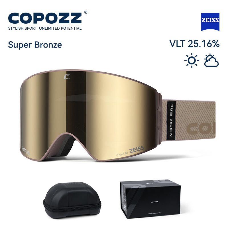 COPOZZ 2026 Novo Óculos de Esq - Ski Goggles Magnetic Quick Change Lens avaliação e preço