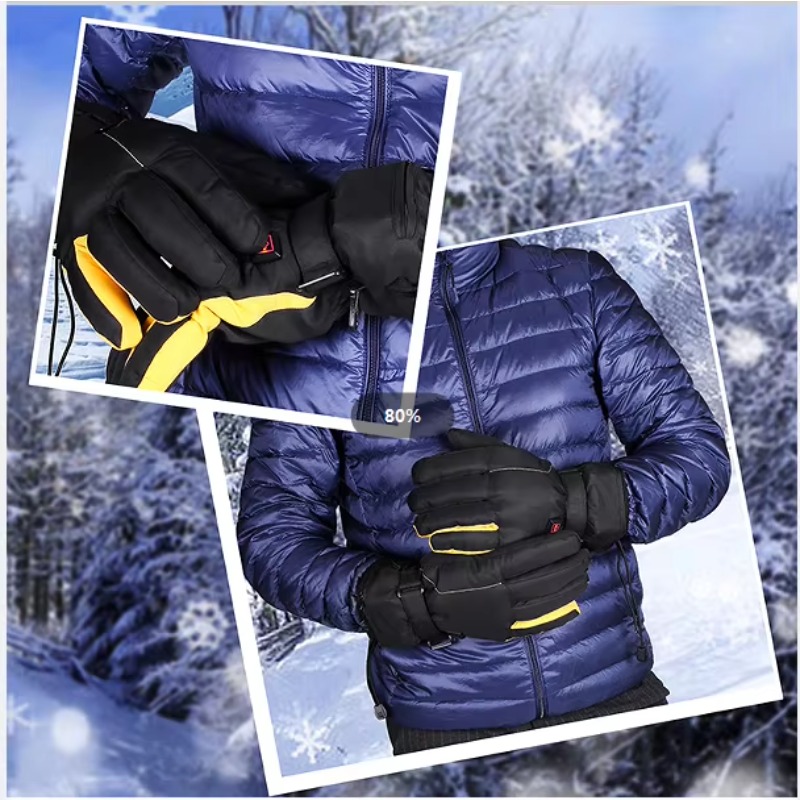 Luvas Térmicas Elétricas Recar - Heated Ski Gloves Battery Waterproof avaliação e preço