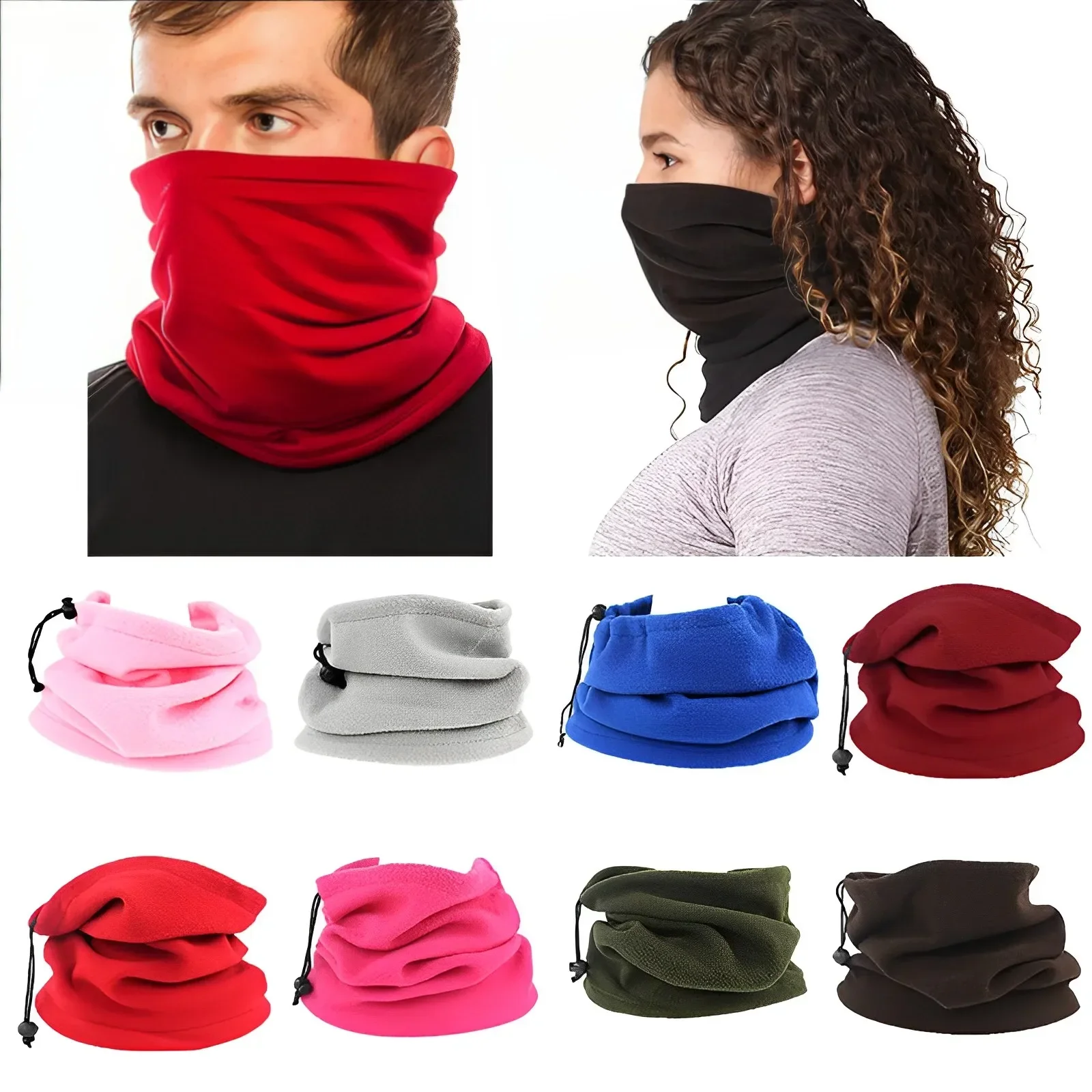 Inverno quente unisex à prova  - Balaclava Ski Mask Windproof Fleece avaliação e preço