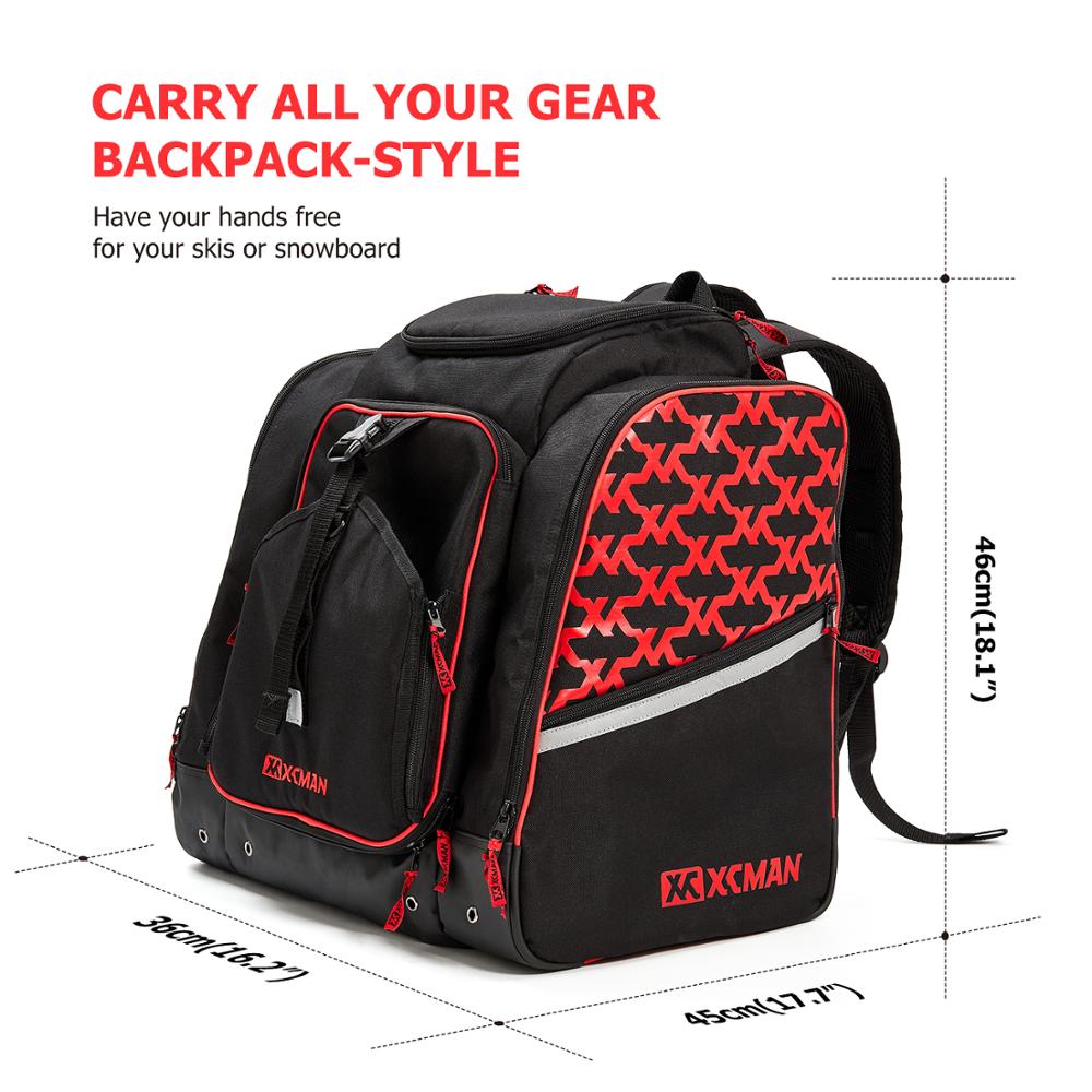 Bolsa mochila para botas de es - Ski Boot Bag Backpack Travel avaliação e preço