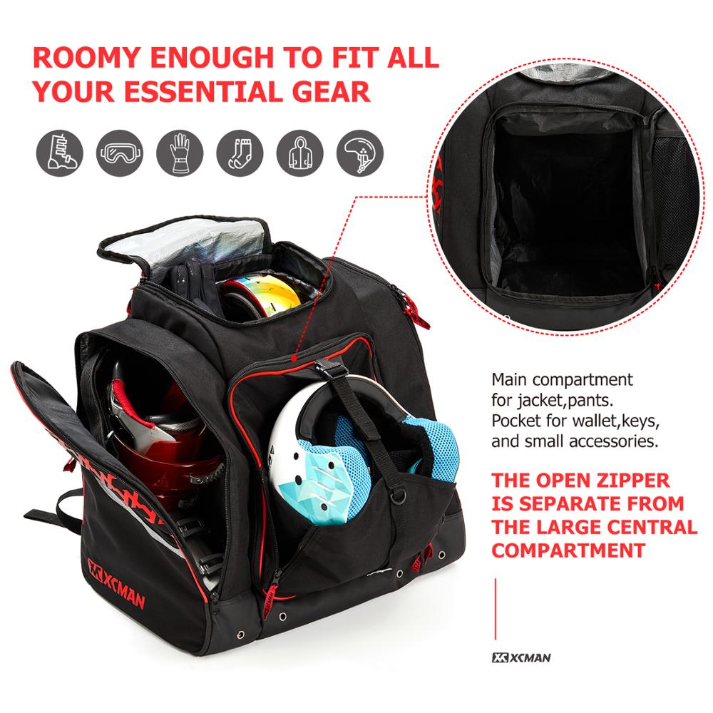 Bolsa mochila para botas de es - Ski Boot Bag Backpack Travel avaliação e preço