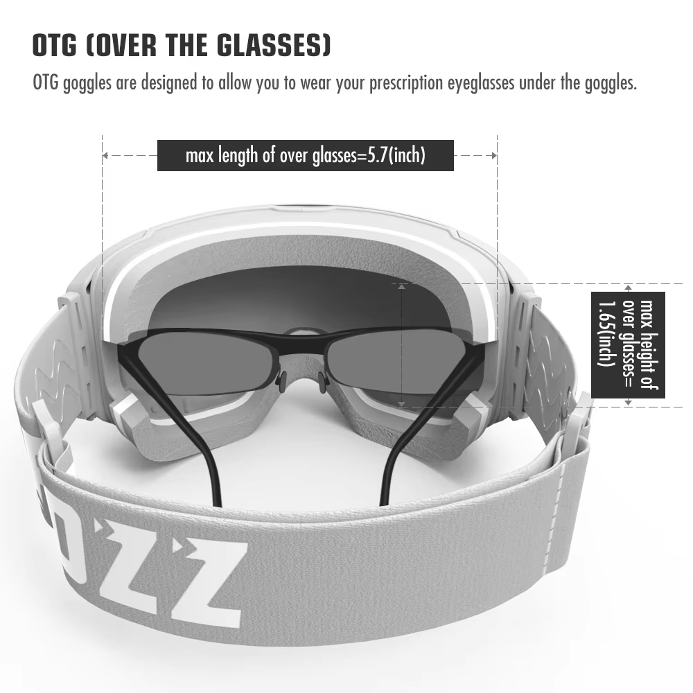 Copozz óculos de esqui magnéti - Ski Goggles Magnetic Quick Change Lens avaliação e preço