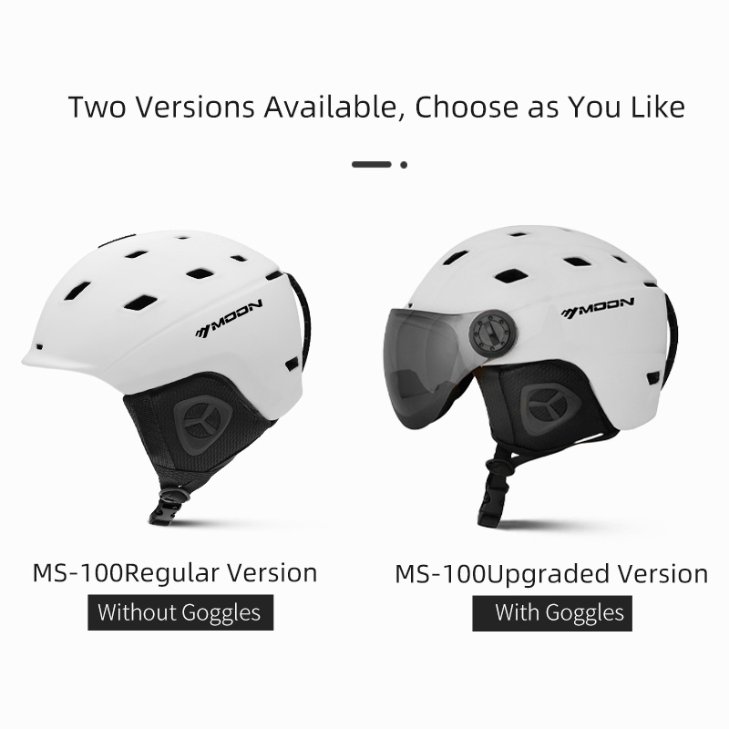 LUA-Viseira De Neve Integrada  - Ski Helmet With Integrated Visor avaliação e preço