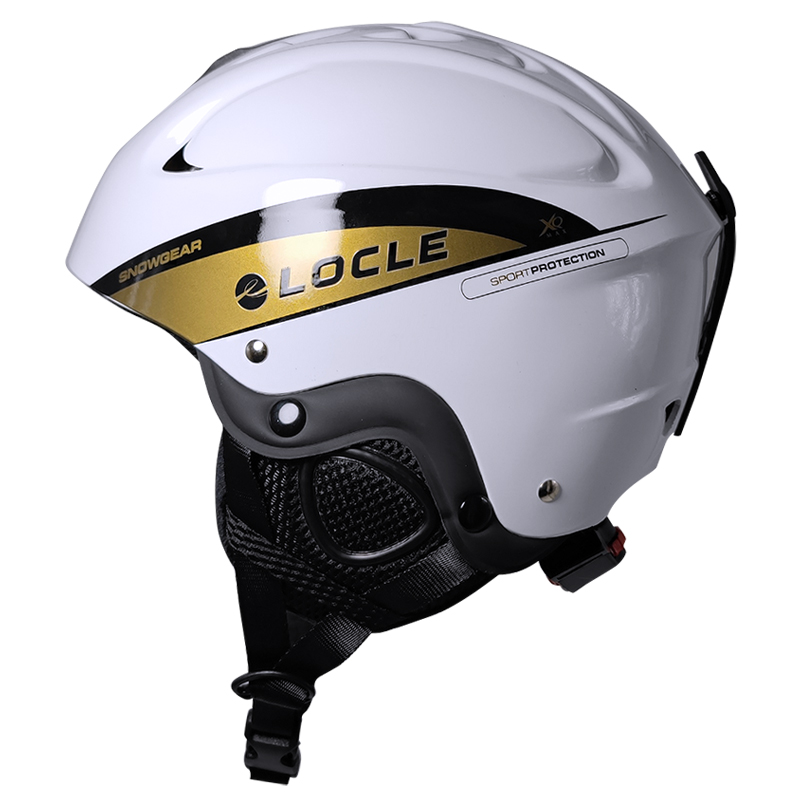 LOCLE Capacete de esqui mascul - Ski Helmet With Integrated Visor avaliação e preço