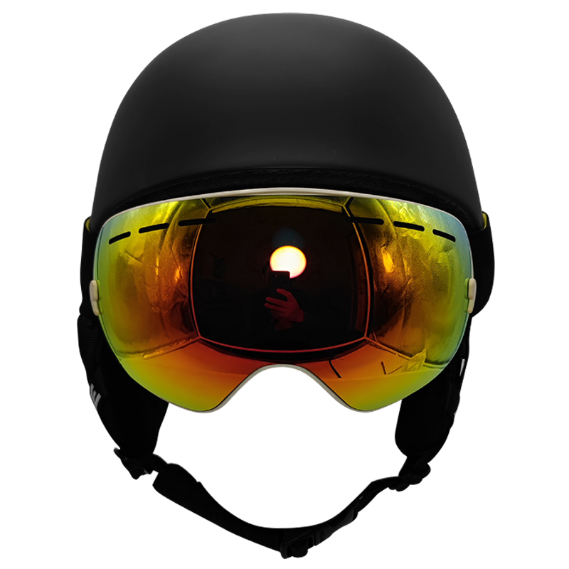 LOCLE Capacete de esqui mascul - Ski Helmet With Integrated Visor avaliação e preço