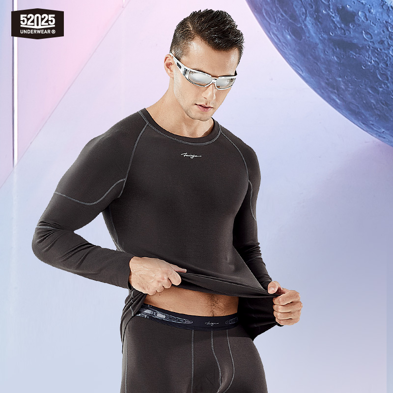 52025 Roupa íntima térmica com - Merino Wool Base Layer Thermal Underwear avaliação e preço