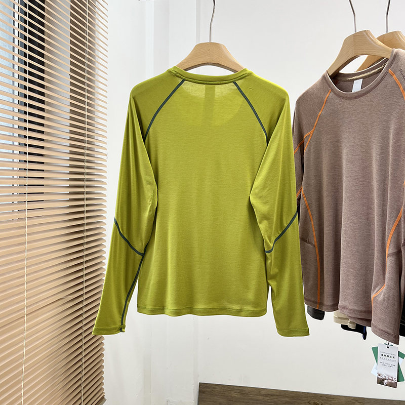Camiseta Térmica Unissex de Ma - Merino Wool Base Layer Thermal Underwear avaliação e preço