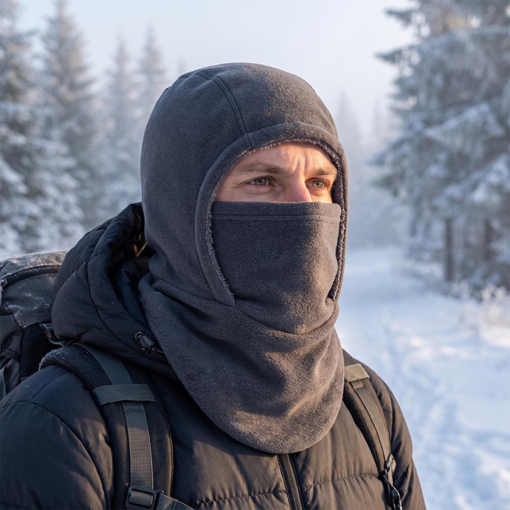 Máscara facial para ciclismo à - Balaclava Ski Mask Windproof Fleece avaliação e preço