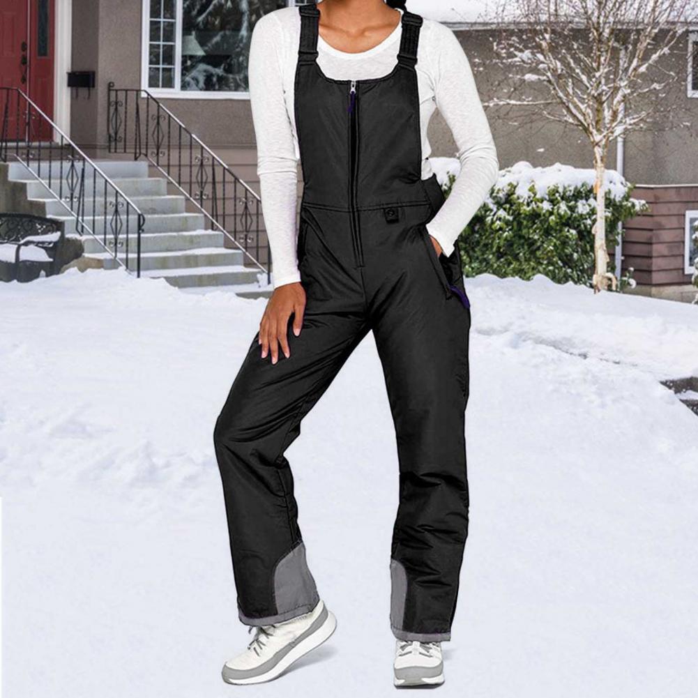 Calças de esqui isoladas uniss - Ski Pants Waterproof Insulated Winter avaliação e preço