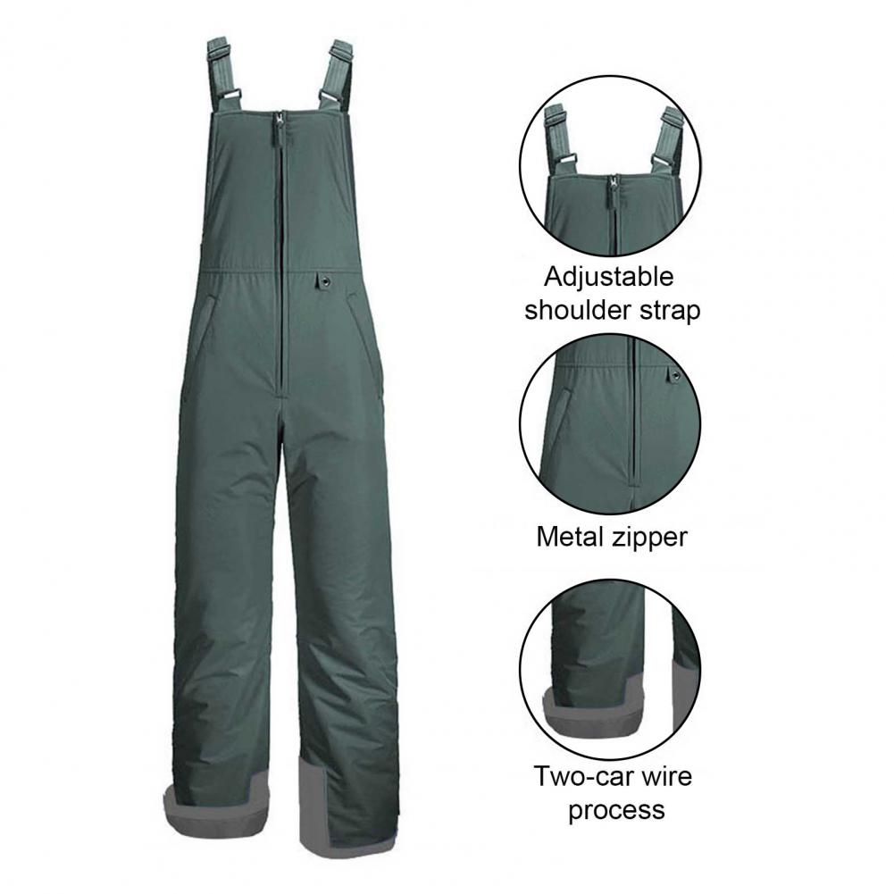 Calças de esqui isoladas uniss - Ski Pants Waterproof Insulated Winter avaliação e preço