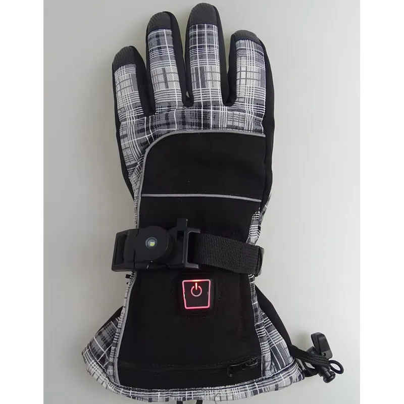 Luvas de esqui de inverno, imp - Heated Ski Gloves Battery Waterproof avaliação e preço