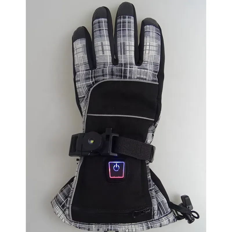 Luvas de esqui de inverno, imp - Heated Ski Gloves Battery Waterproof avaliação e preço