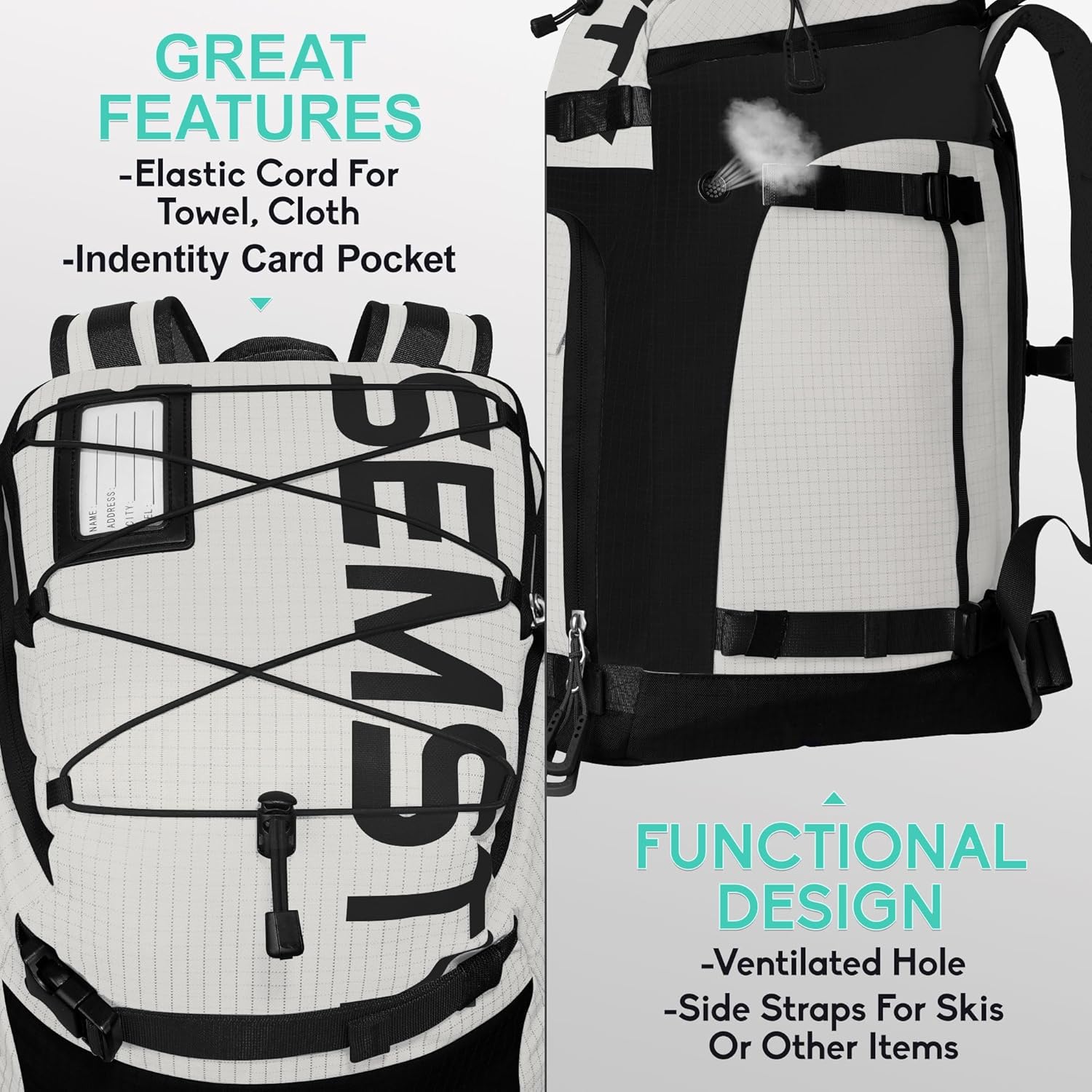 Bolsa para botas de esqui, moc - Ski Boot Bag Backpack Travel avaliação e preço