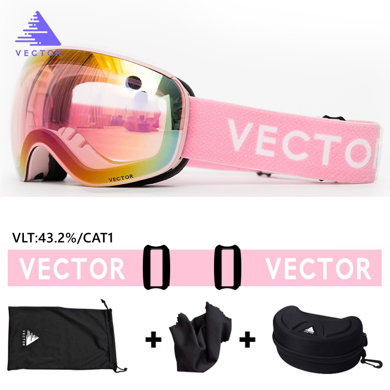 Óculos de esqui magnéticos VEC - Ski Goggles Magnetic Quick Change Lens avaliação e preço