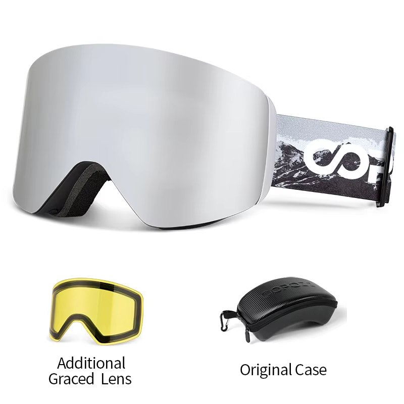 COPOZZ Óculos de esqui profiss - Ski Goggles Magnetic Quick Change Lens avaliação e preço