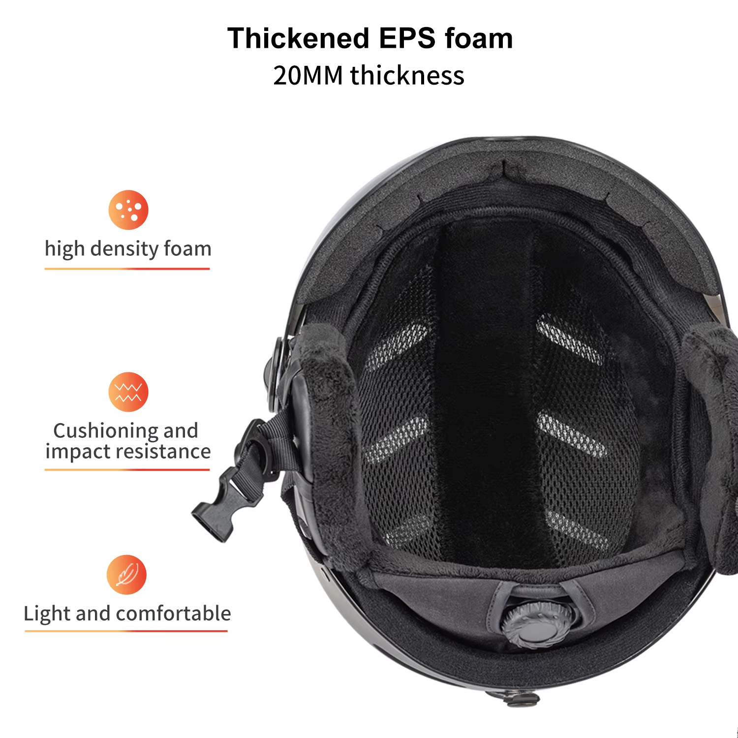 Capacete de esqui SEEKER com p - Ski Helmet With Integrated Visor avaliação e preço
