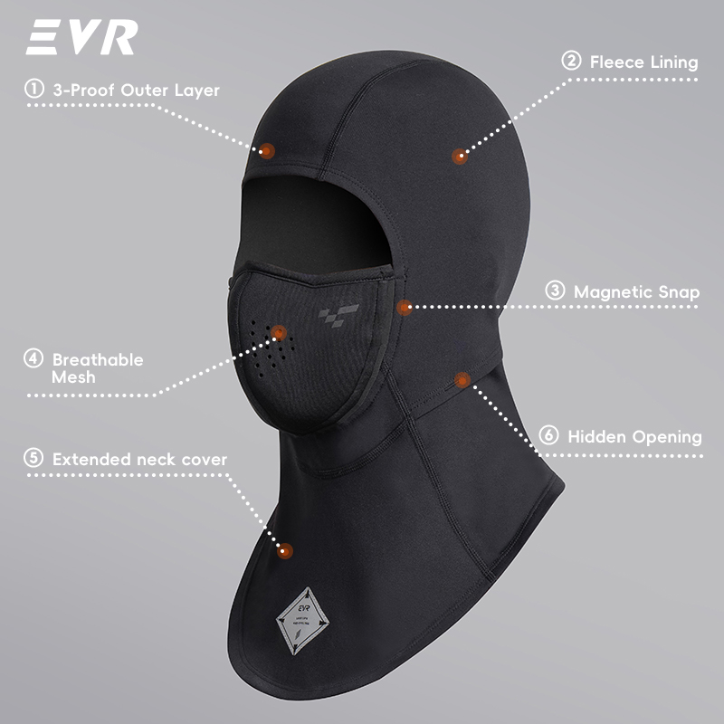 Balaclava de Ciclismo de Inver - Balaclava Ski Mask Windproof Fleece avaliação e preço
