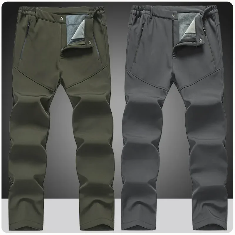 Plus size 6xl 7xl 8xl calças d - Ski Pants Waterproof Insulated Winter avaliação e preço