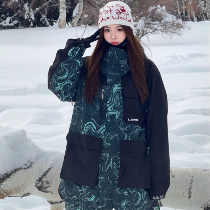 Conjunto de Esqui Feminino Ver - Ski Pants Waterproof Insulated Winter avaliação e preço