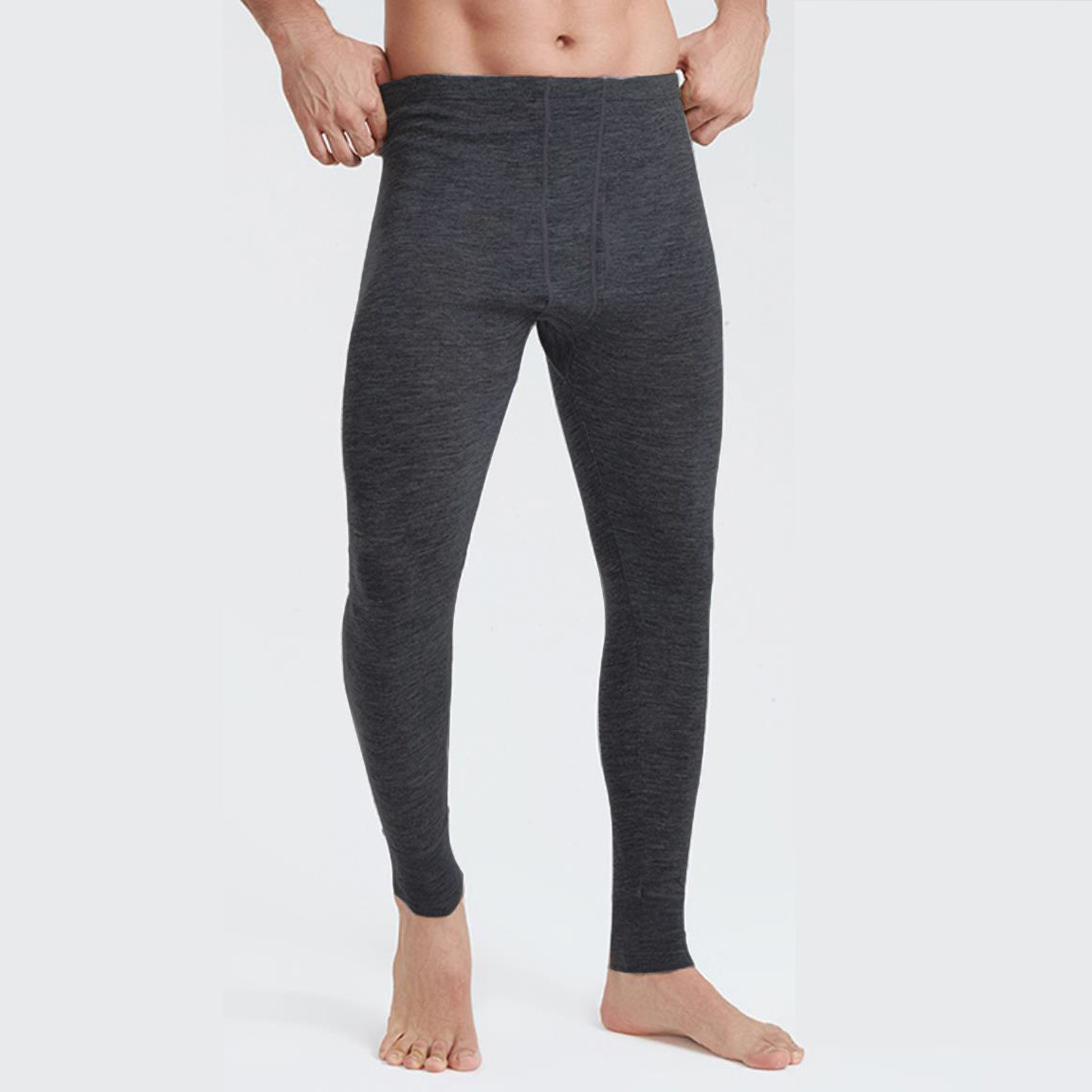 Calças Térmicas Masculinas 100 - Merino Wool Base Layer Thermal Underwear avaliação e preço