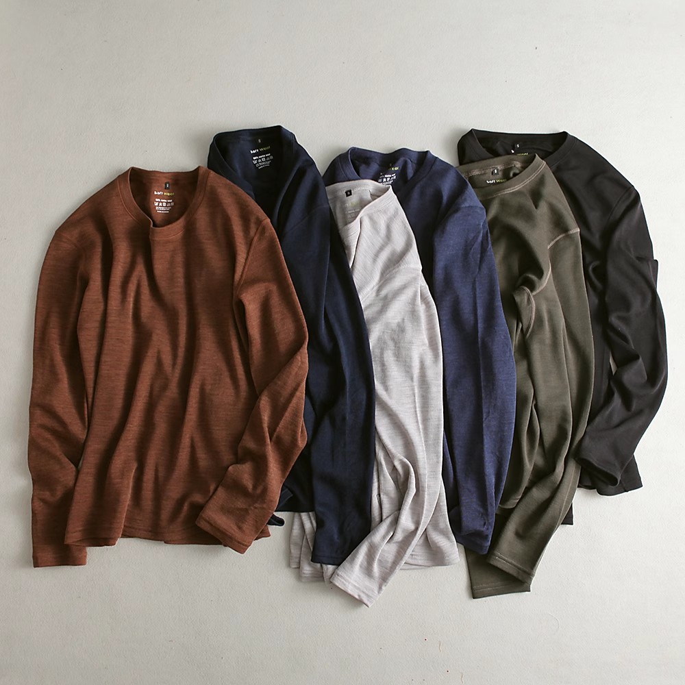 Camiseta Térmica Masculina 100 - Merino Wool Base Layer Thermal Underwear avaliação e preço