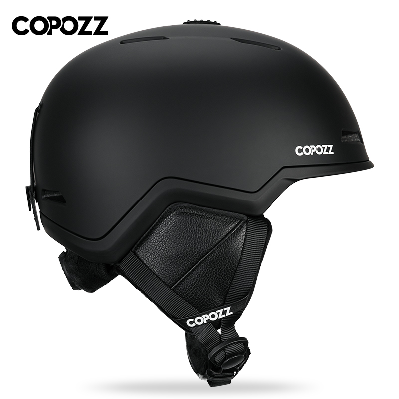 Copozz capacete de esqui meio  - Ski Helmet With Integrated Visor avaliação e preço