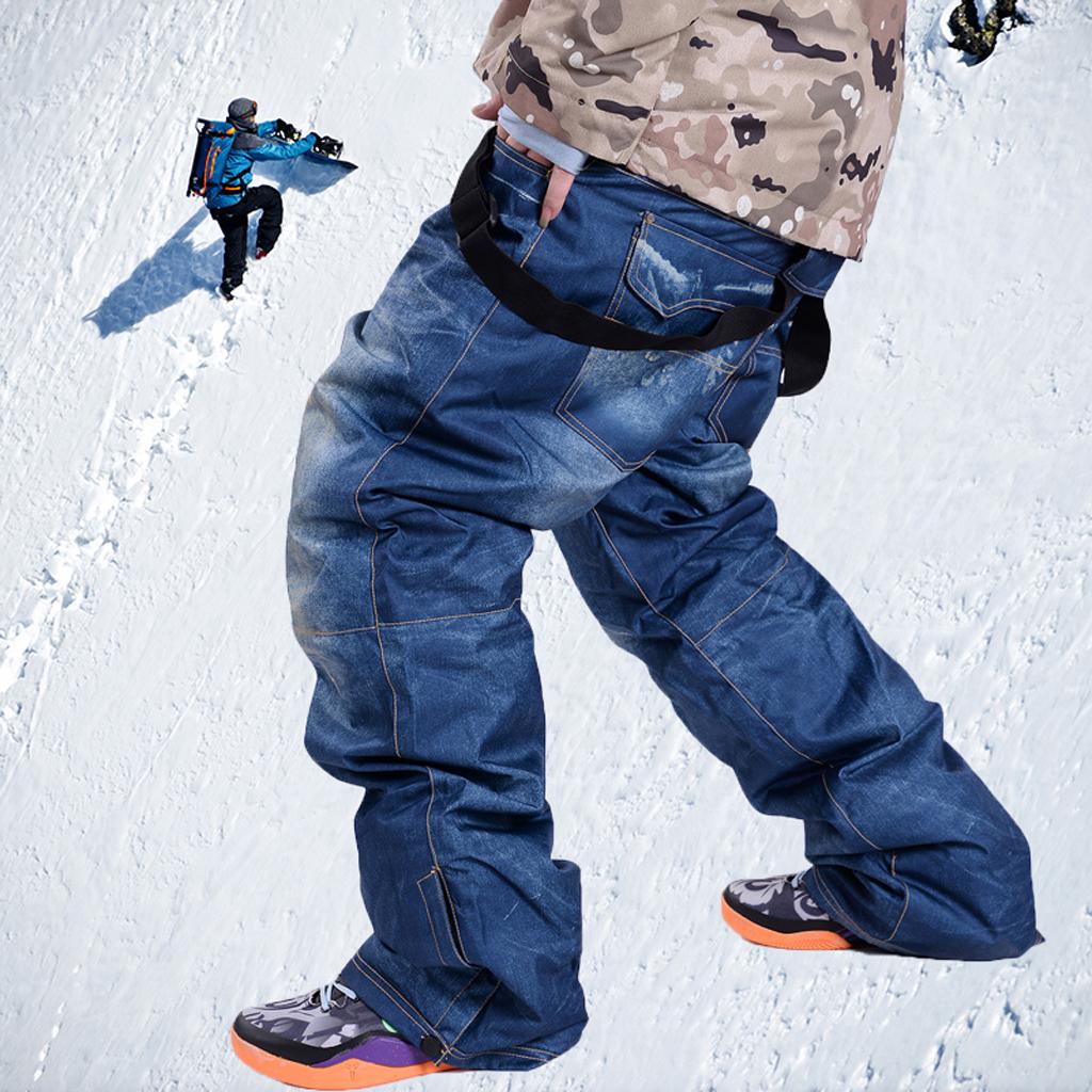 Calças de esqui impermeáveis e - Ski Pants Waterproof Insulated Winter avaliação e preço