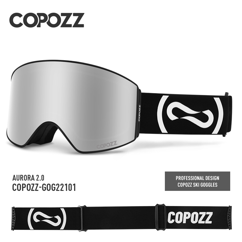 Copozz óculos de esqui magnéti - Ski Goggles Magnetic Quick Change Lens avaliação e preço