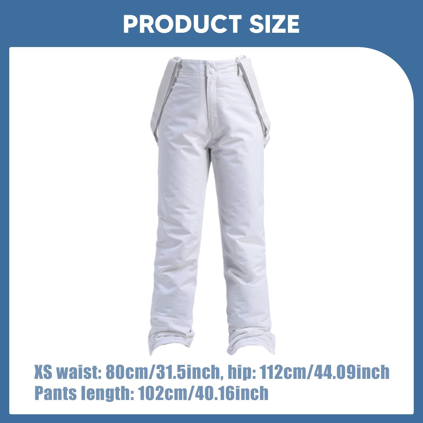 Macacão de Esqui Isolado para  - Ski Pants Waterproof Insulated Winter avaliação e preço