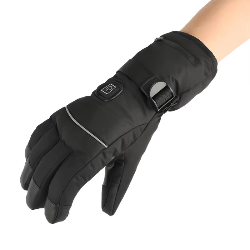 2026 logotipo personalizado de - Heated Ski Gloves Battery Waterproof avaliação e preço