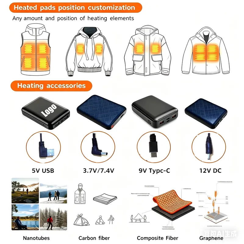 Luvas de Pulso Aquecidas Recar - Heated Ski Gloves Battery Waterproof avaliação e preço