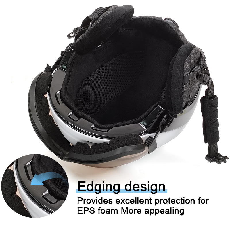 Capacete de Esqui Atacado com  - Ski Helmet With Integrated Visor avaliação e preço